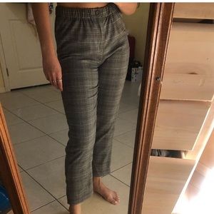 Brandy Melville plaid pants